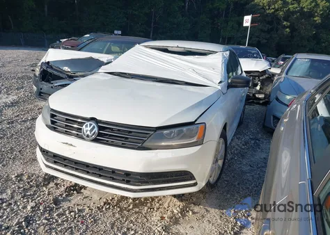 2015 Volkswagen Jetta 1.8T Se из США, поврежденный, VIN 3VWD17AJ7FM235397